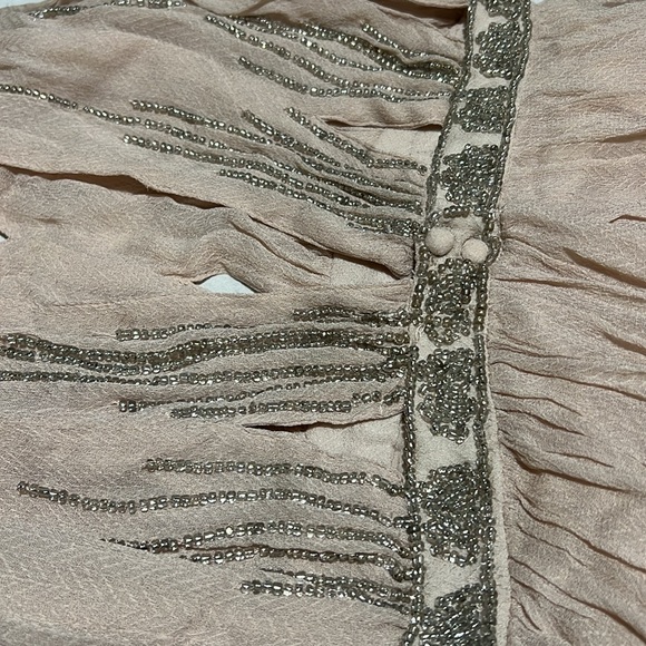 Free People Dancing w/Diamonds Dress in Champagne size Small - Picture 13 of 13